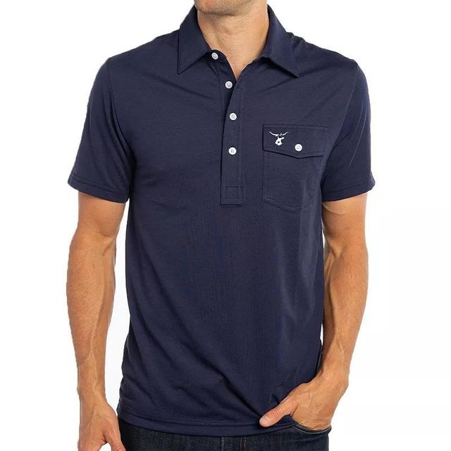 Mens Navy FC Dallas Player Polo Fcd Blue Product Image