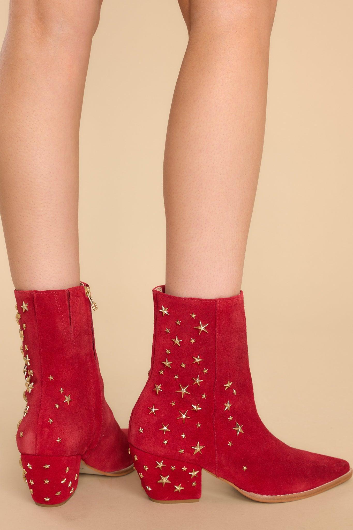 Caty Red Limited Edition Ankle Boots Product Image