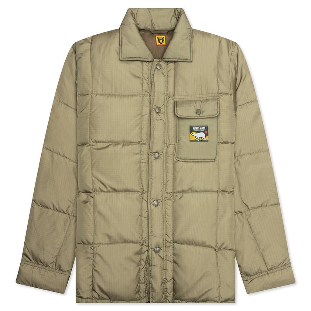 Down Shirt Jacket - Olive Drab Male Product Image