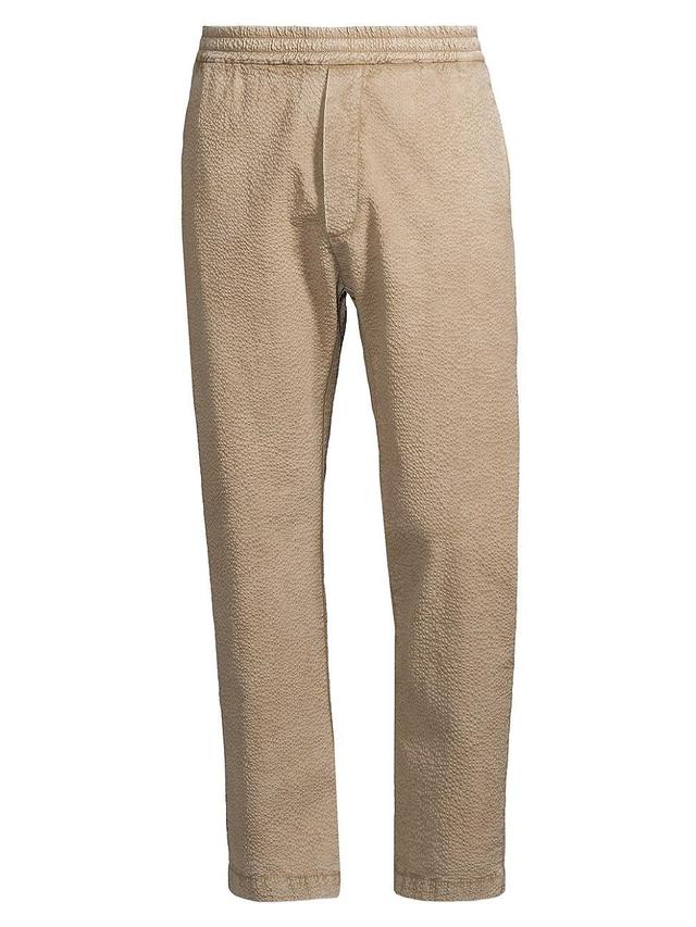 Mens Textured Slim Pants Product Image