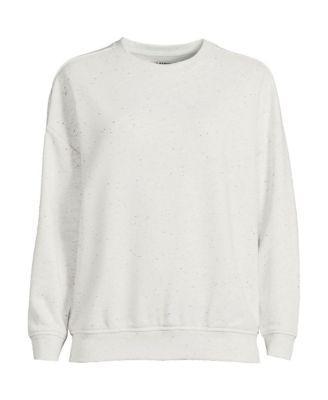 Lands End Womens Long Sleeve Serious Sweats Sweatshirt Product Image