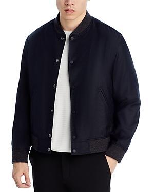 Theory Varsity Jacket in Wool Flannel  male Product Image