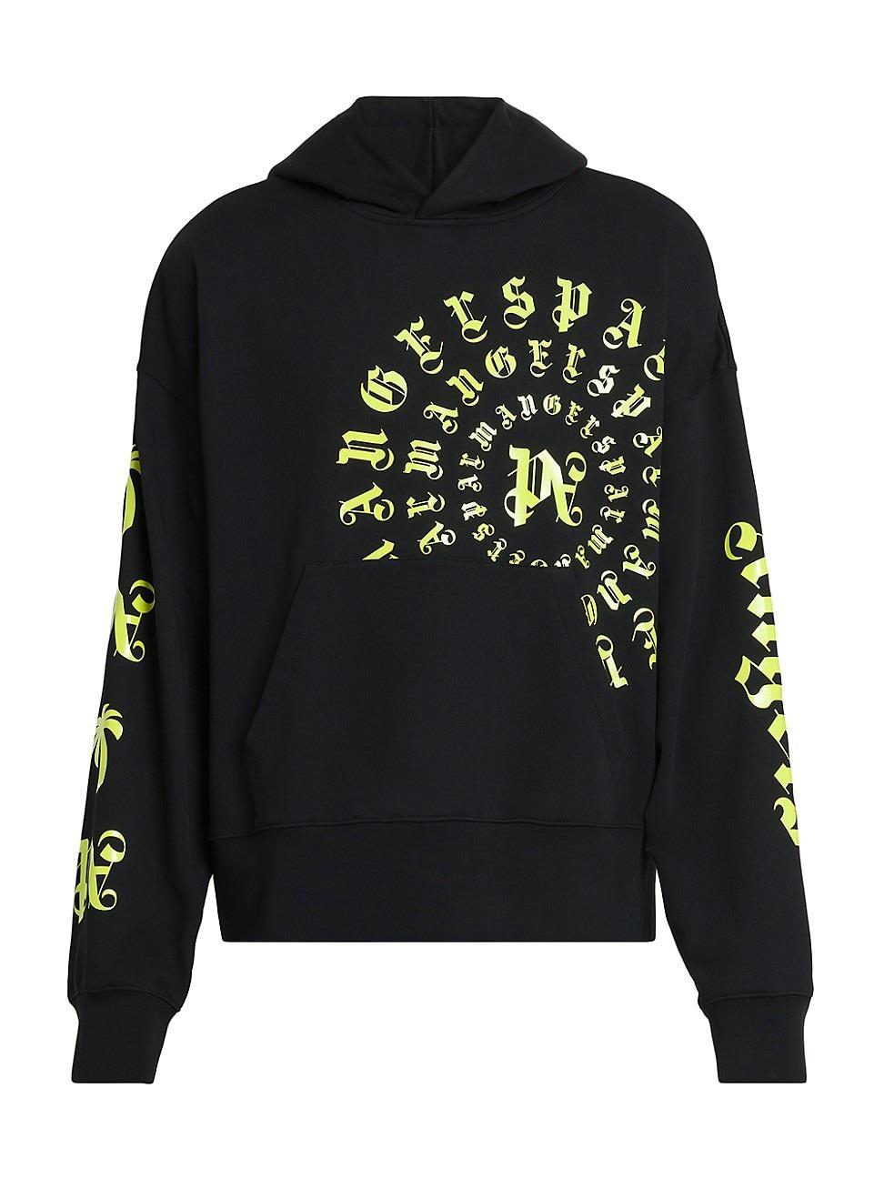 Mens Vertigo Logo Cotton Hoodie Product Image