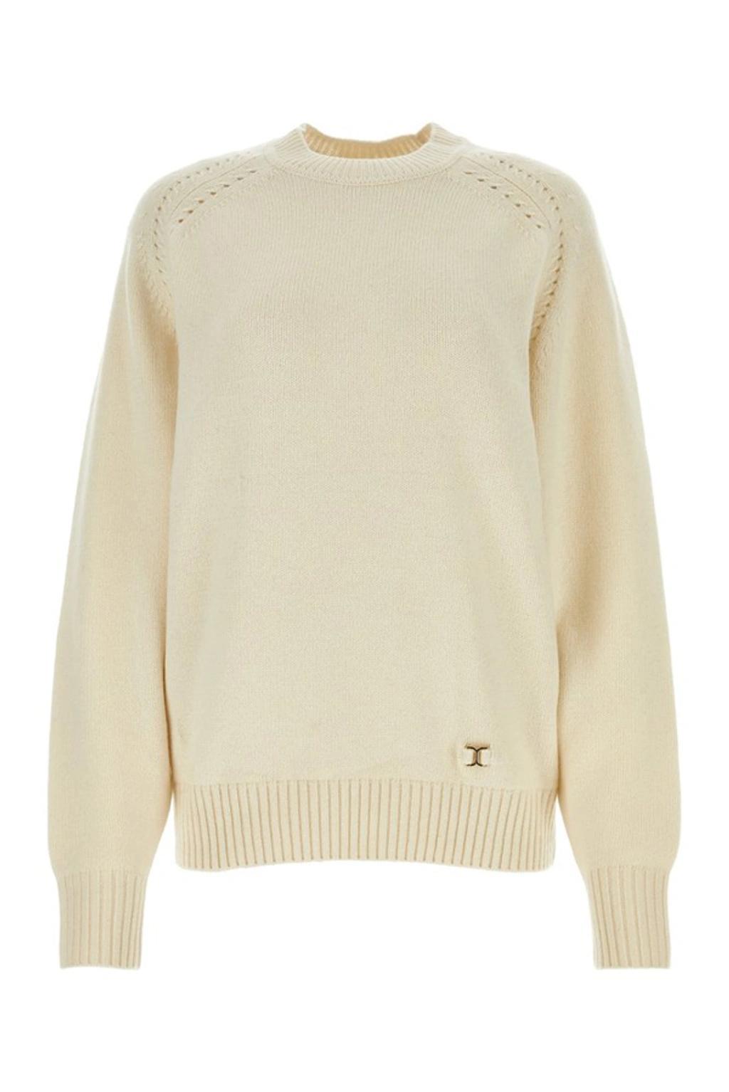 CHLOÉ Cashmere-wool Knitted Jumper In Multicolor Product Image