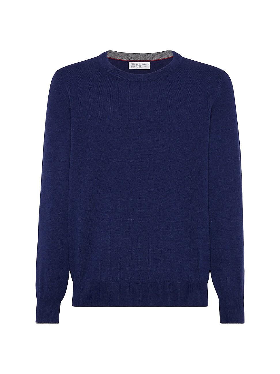 Mens Cashmere Sweater Product Image