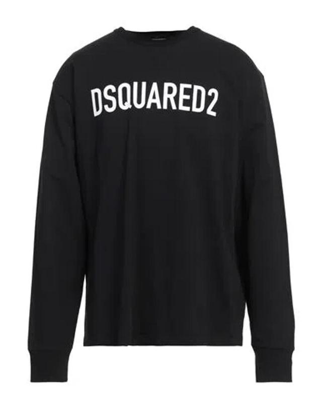 DSQUARED2 Man T-shirt Black Size L Cotton Product Image