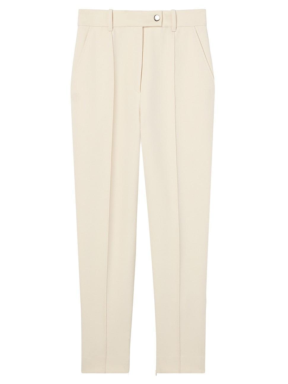 Womens Stretch Crepe Suiting Pants Product Image