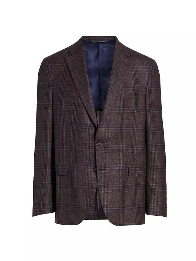 COLLECTION Plaid Single-Breasted Blazer Product Image