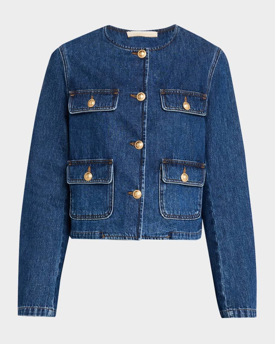 Button-Down Cotton Denim Jacket product image