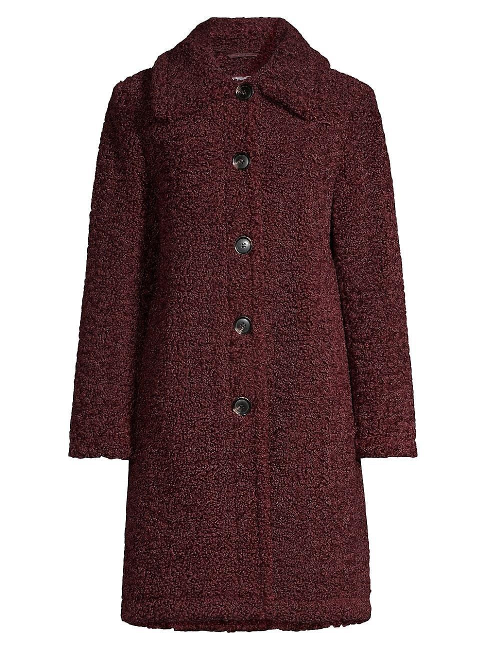 Sam Edelman Longline Teddy Fleece Coat Product Image