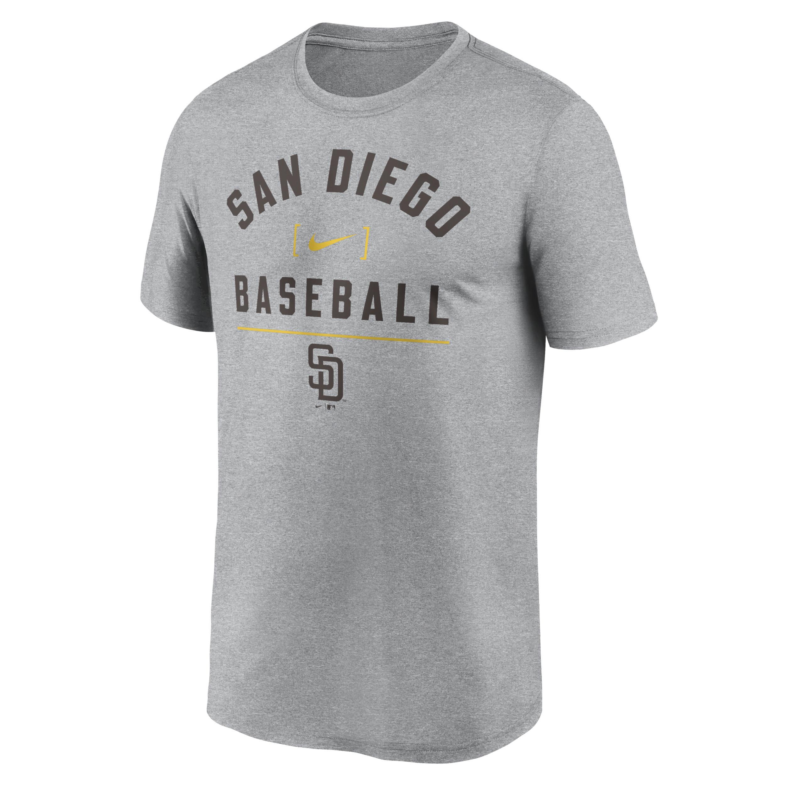 San Diego Padres Arch Baseball Stack Nike Men's Dri-FIT MLB T-Shirt Product Image