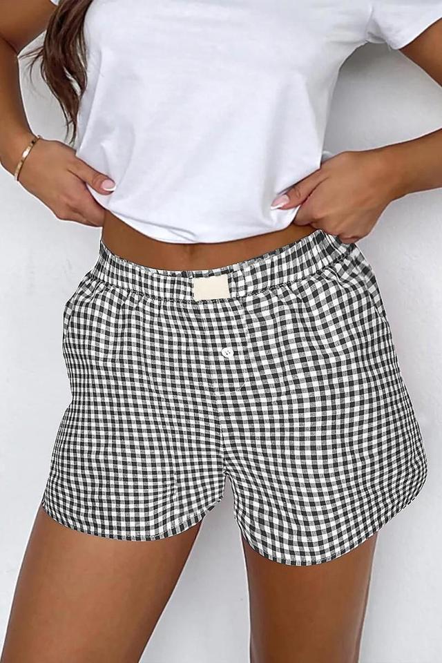 Gingham Boxer Short Product Image