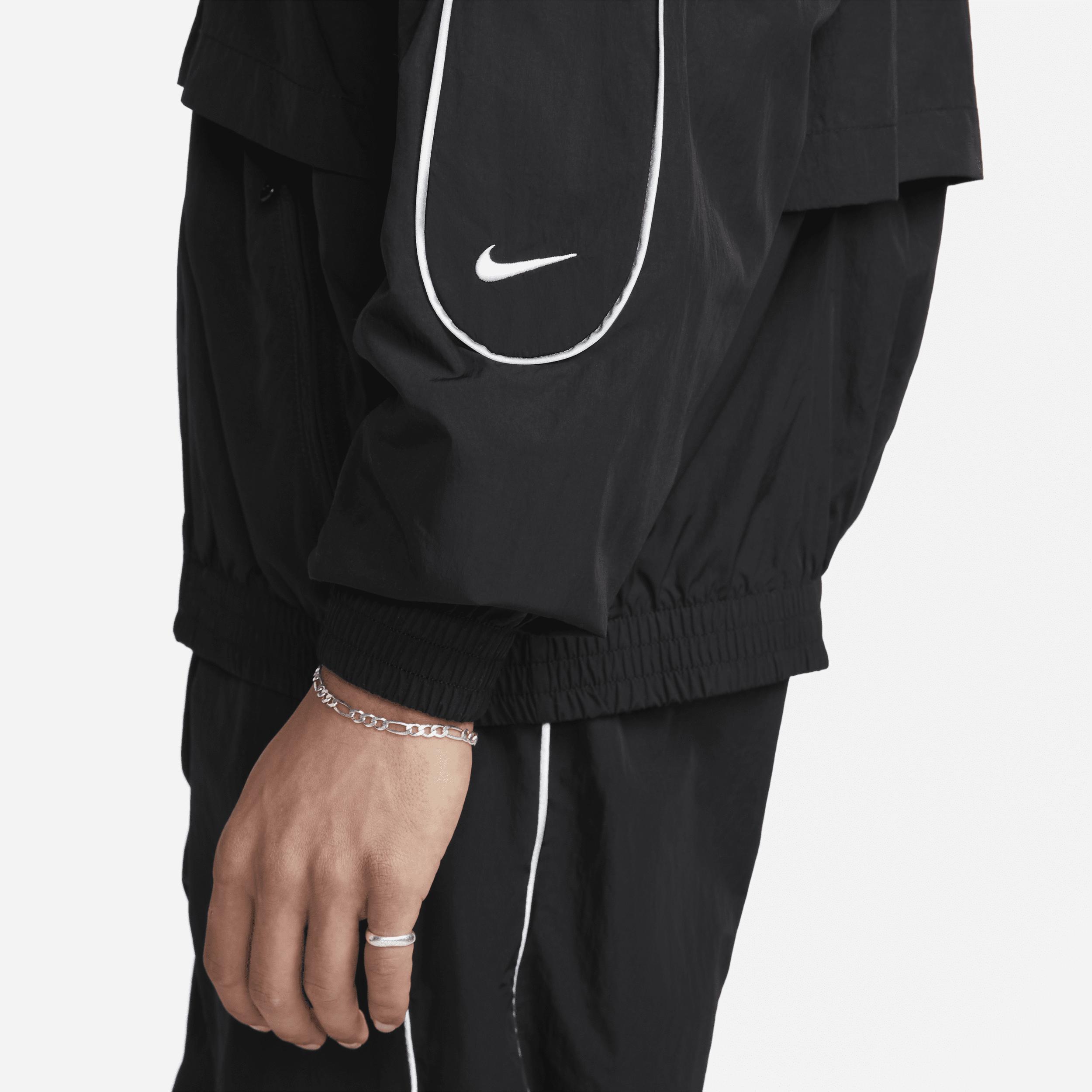 Mens Nike Sportswear Solo Swoosh Woven Track Jacket Product Image