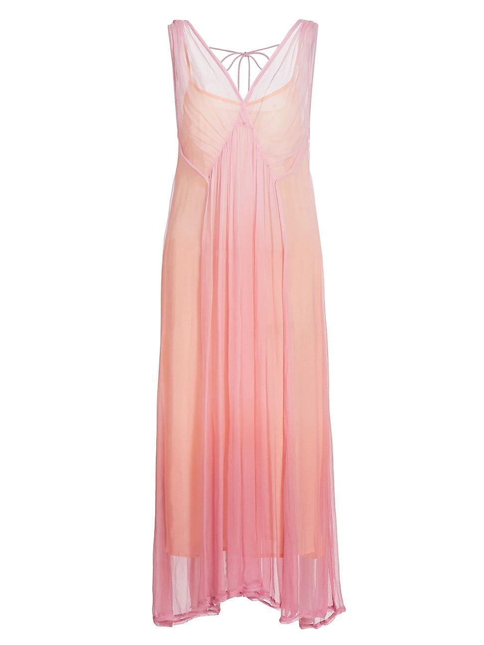 Womens Alumine Maren Chiffon Maxi Dress product image