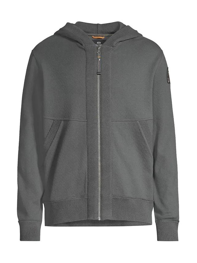 Wilton Zip-Front Hooded Sweatshirt Product Image