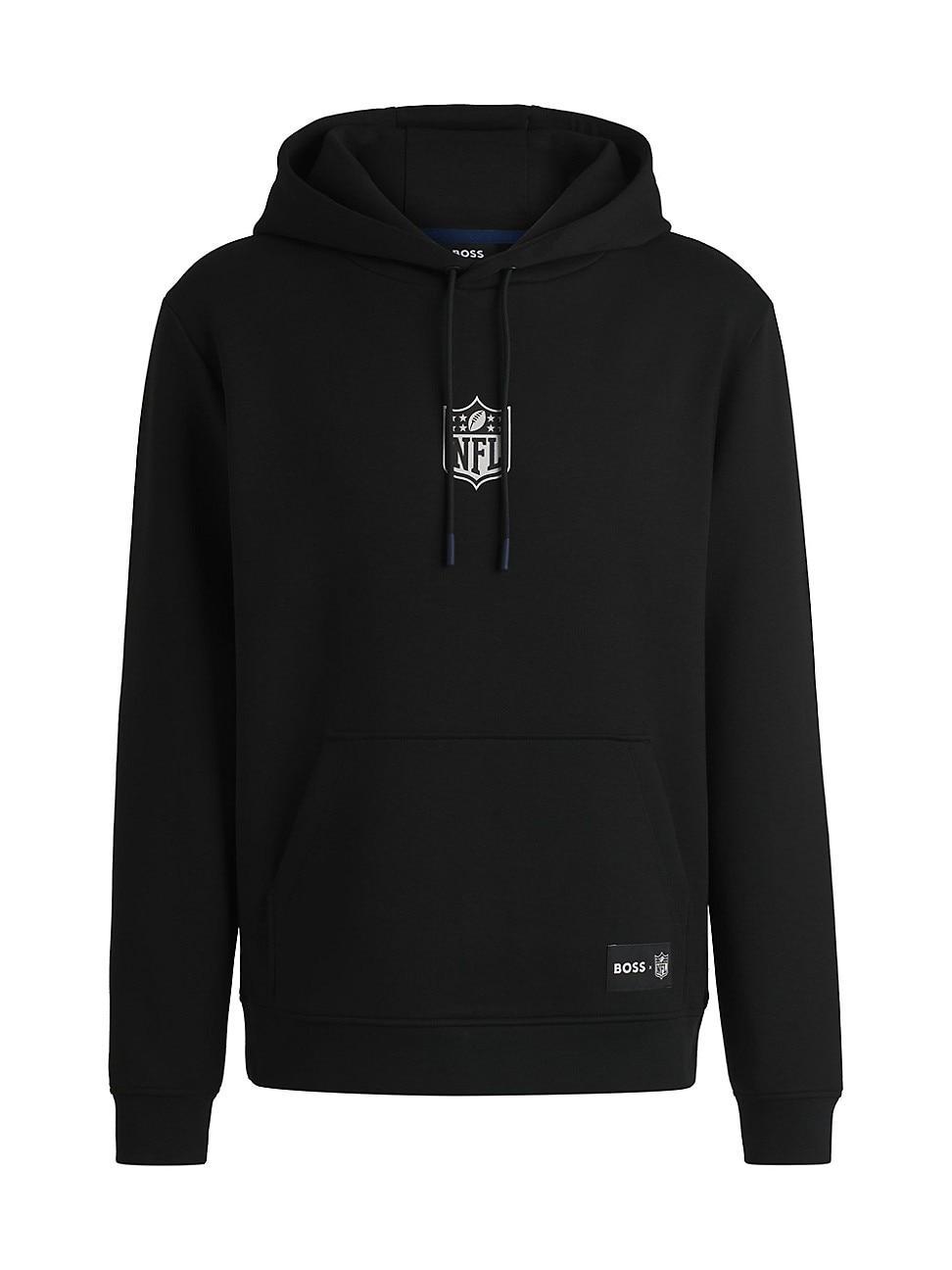 Mens BOSS x NFL Interlock Hoodie with Special Branding Product Image