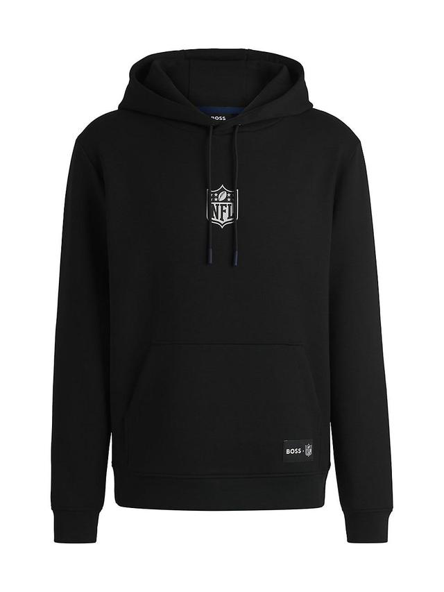 Mens BOSS x NFL Interlock Hoodie with Special Branding Product Image