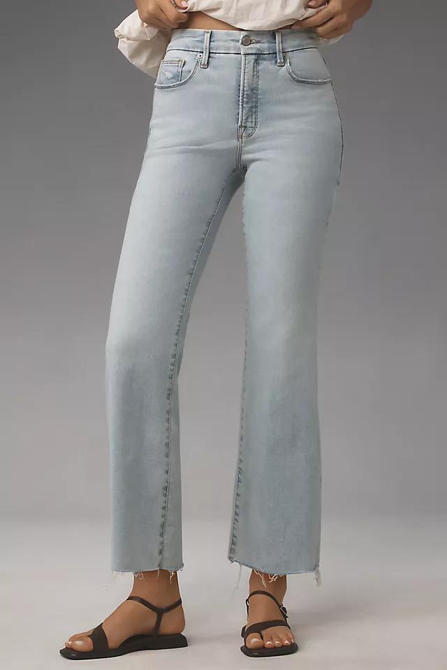 Good American Good Legs Crop Mini Boot Jeans Product Image