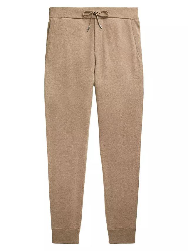 Wool & Cashmere-Blend Drawstring Joggers Product Image