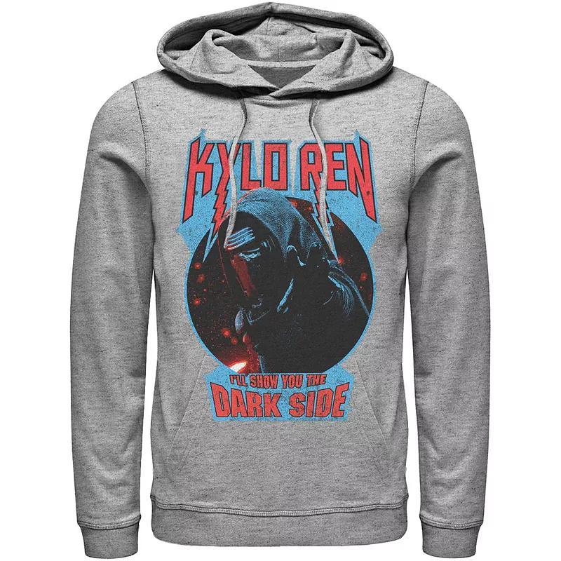 Mens Star Wars Kylo Ren Show You The Dark Side Metal Text Hoodie Product Image