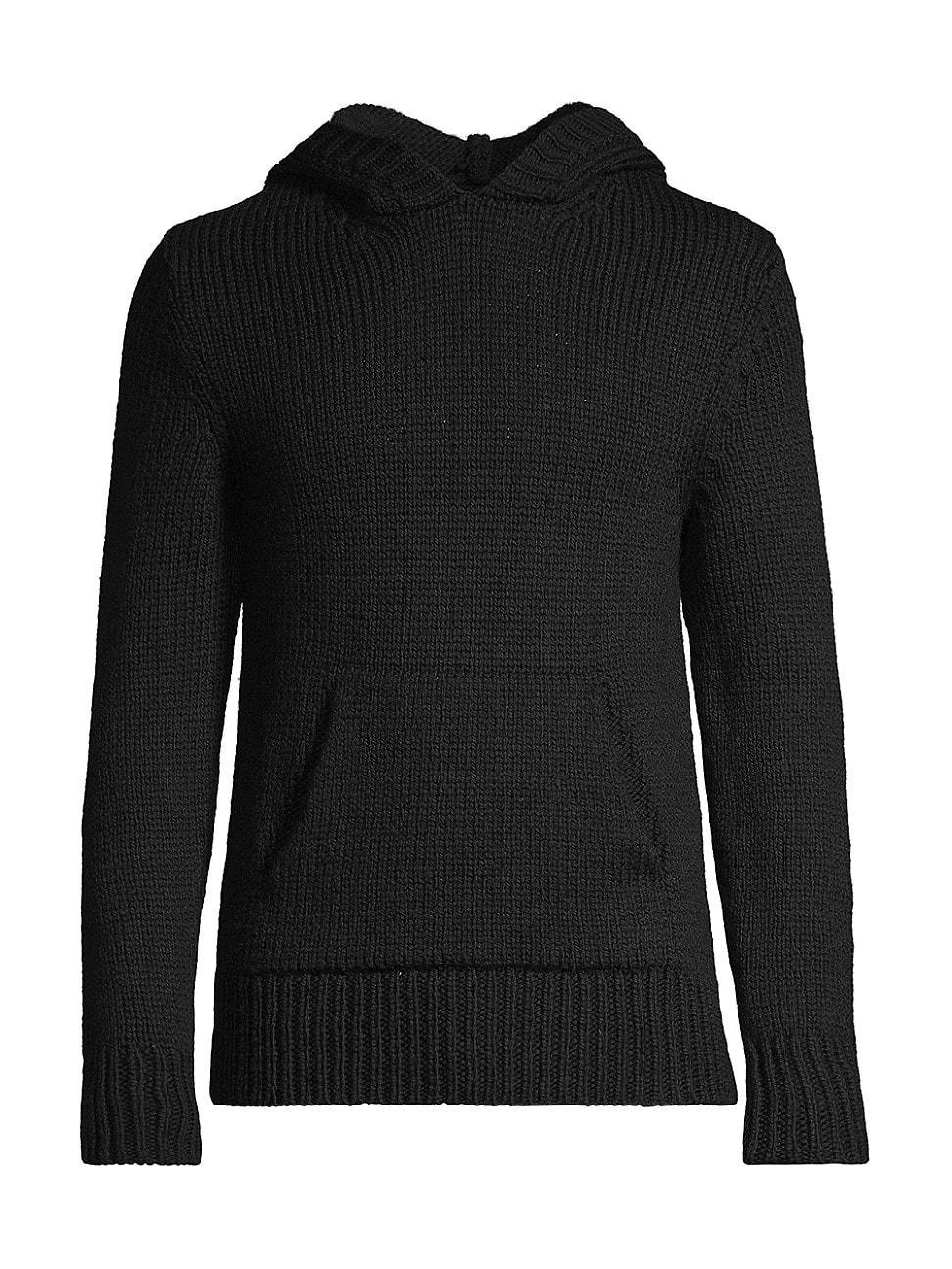 Mens Luning Knit Hoodie Product Image