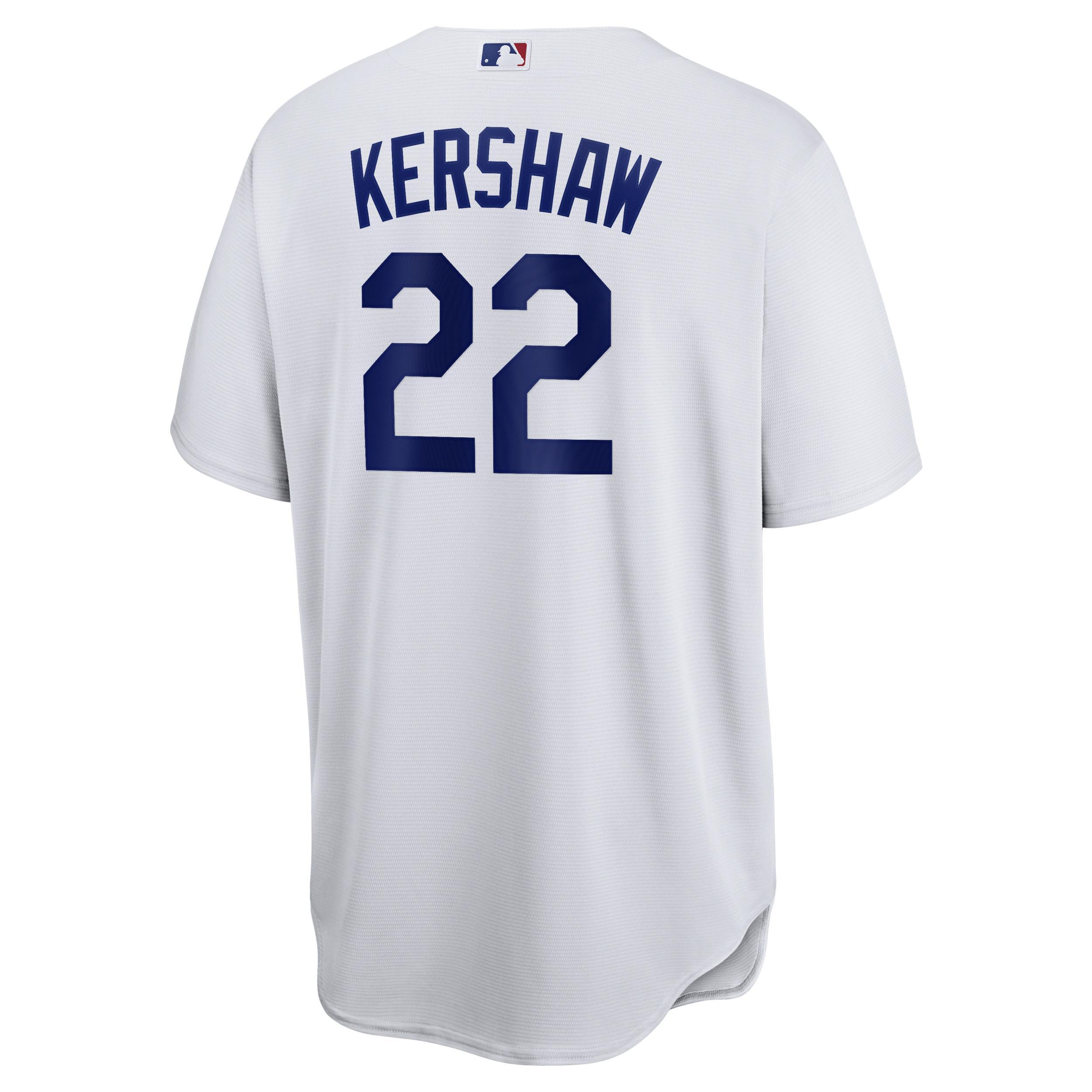 Nike Men's MLB Los Angeles Dodgers (Clayton Kershaw) Replica Baseball Jersey Product Image