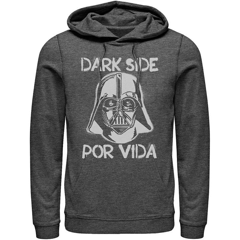 Mens Star Wars Darth Vader Dark Side Por Vida Stamp Hoodie Product Image