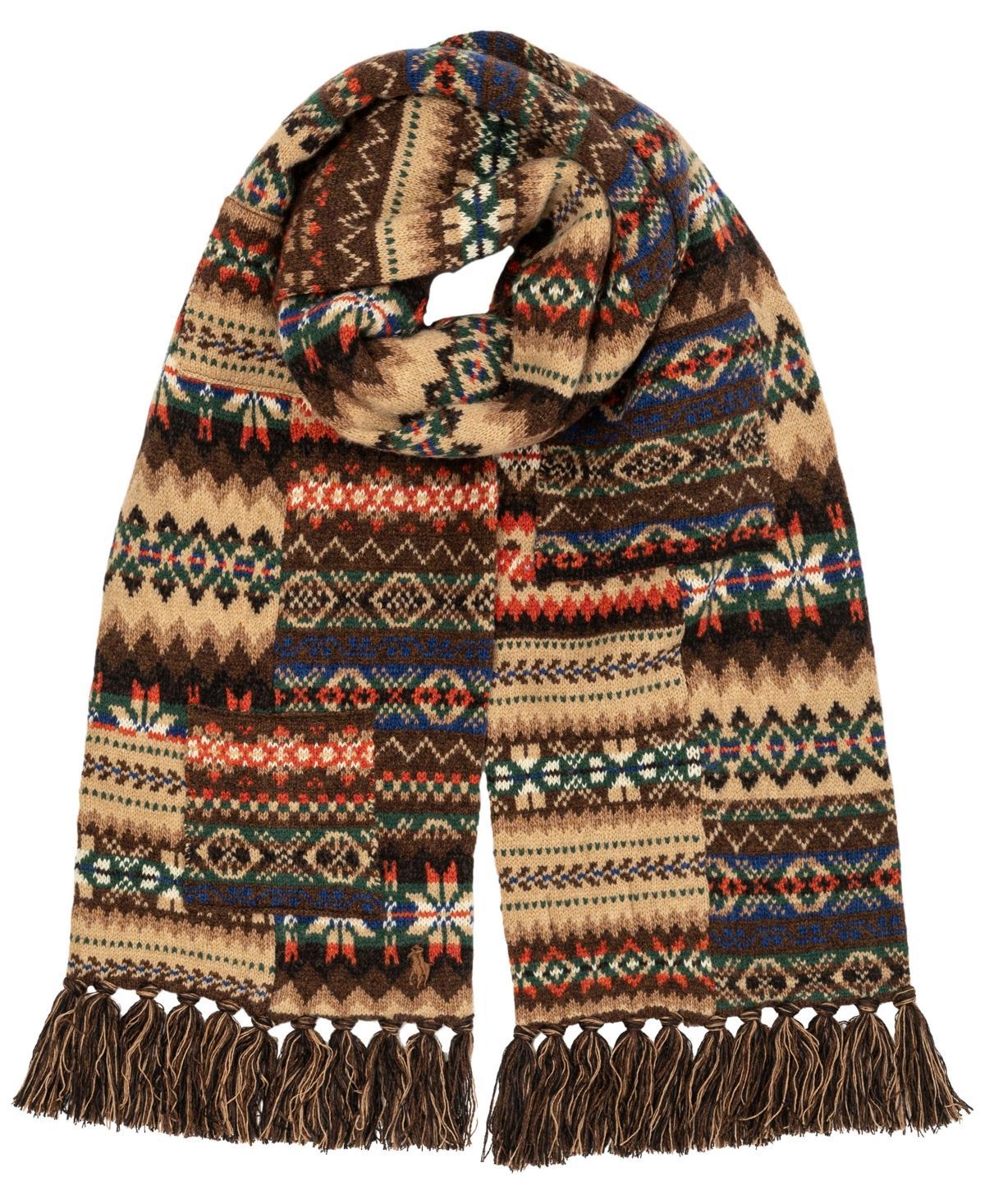 Polo Ralph Lauren Mens Fair Isle Scarf Product Image