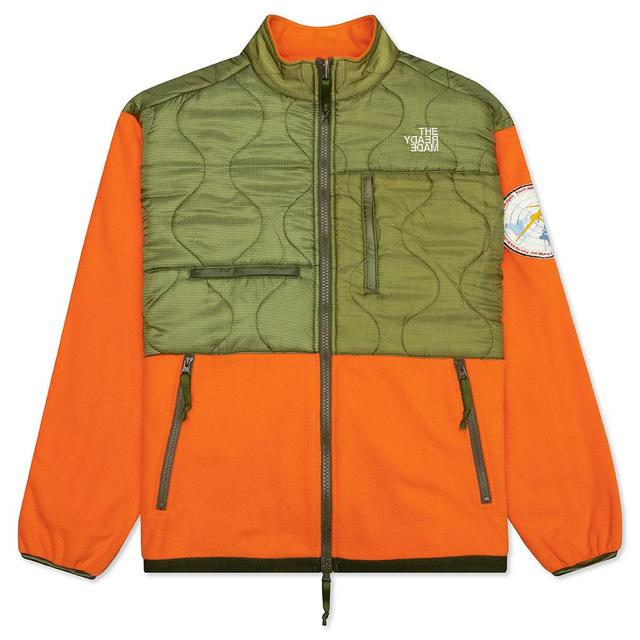 Fleece Jacket - Orange/Green Male Product Image