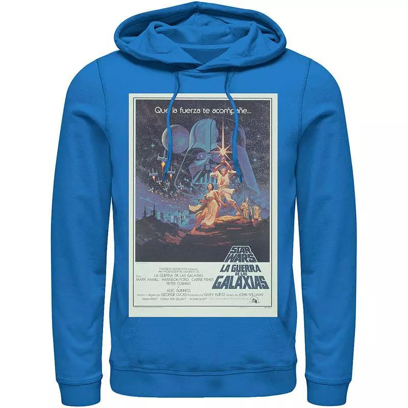 Mens Star Wars Vintage Movie Poster Portrait Hoodie Product Image