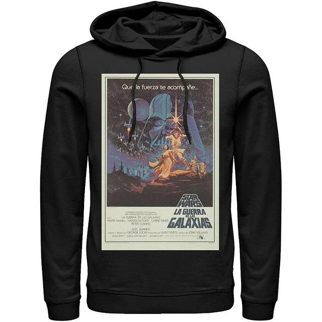 Mens Star Wars Vintage Movie Poster Portrait Hoodie Product Image