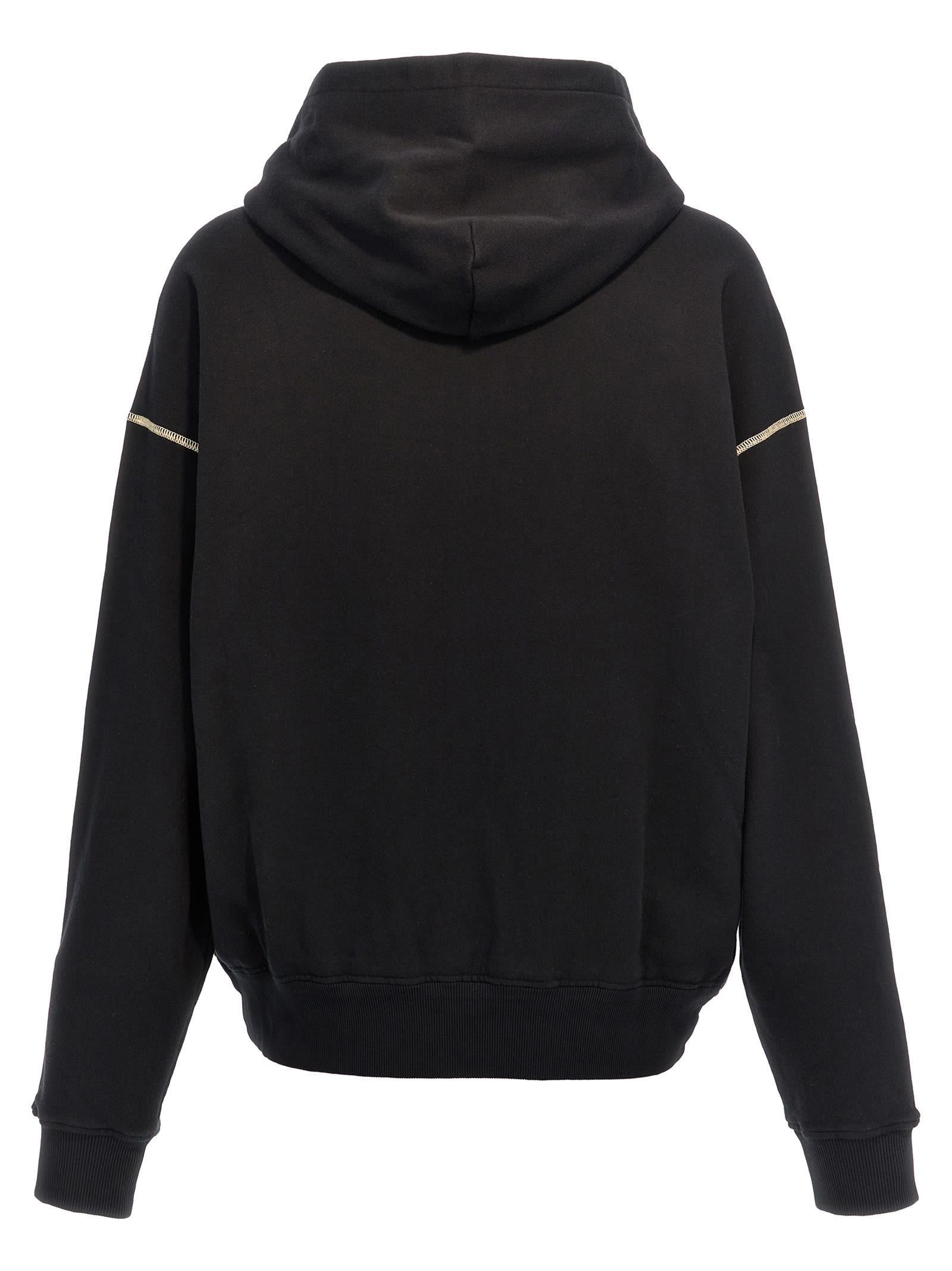 Logo Print Hoodie In Black Product Image