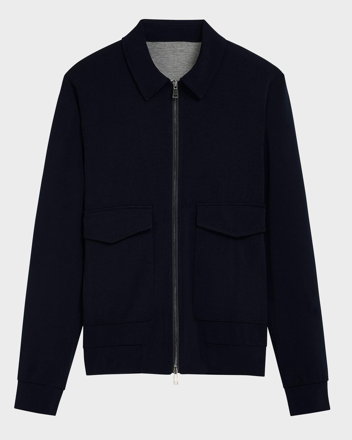 Men's Full-Zip Bomber Jacket Product Image