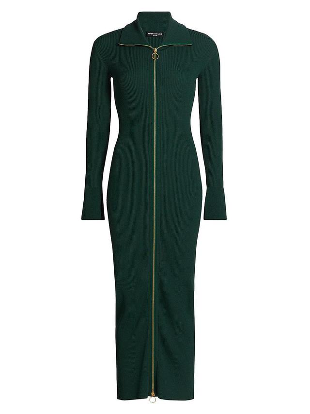 Womens Saylor Rib-Knit Midi-Dress Product Image