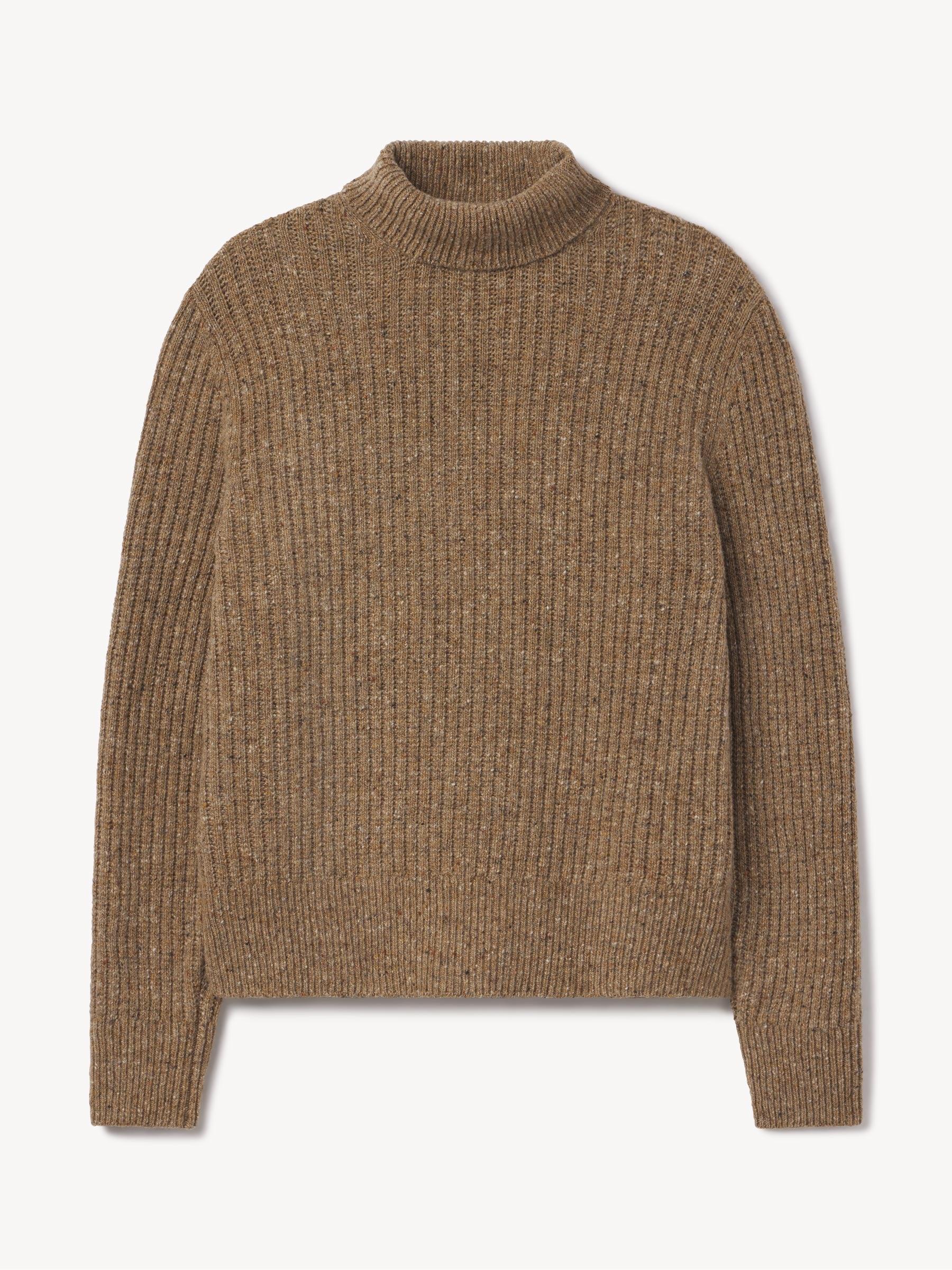 Brimstone Irish Donegal Wool Turtleneck Product Image