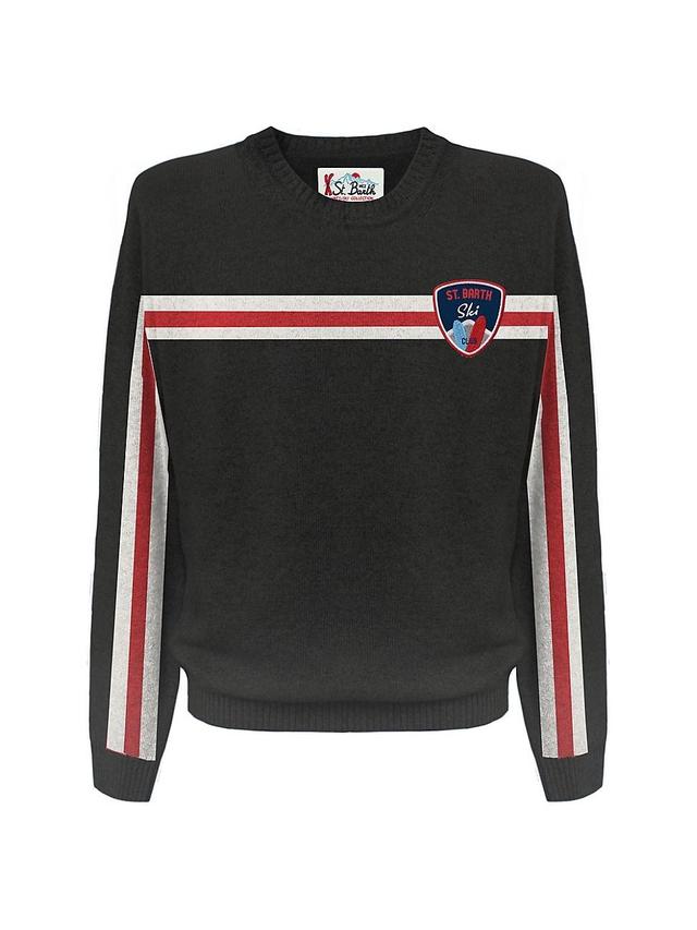 Mens Heron Ski Patch Crewneck Sweater Product Image