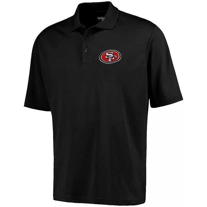 Antigua San Francisco 49ers Pique Xtra-Lite Polo Mens Product Image