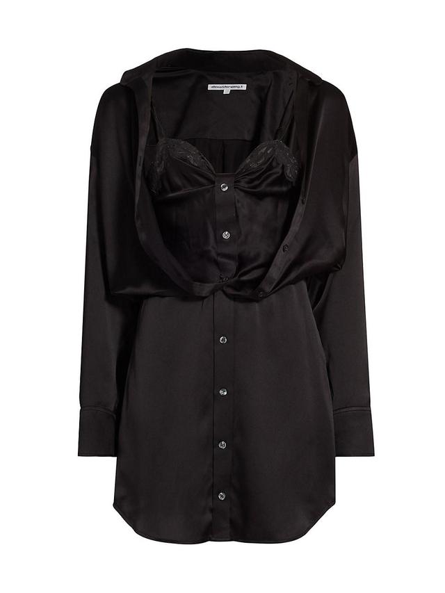 alexanderwang. t Silk Button Down Dress Product Image