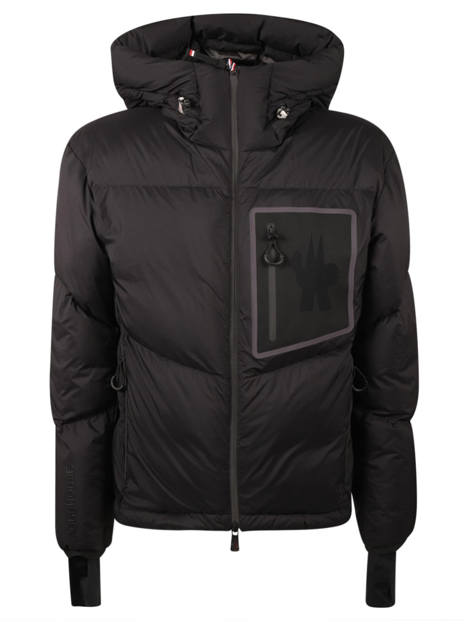 MONCLER Grenoble Hooded Padded Jacket In Black Product Image