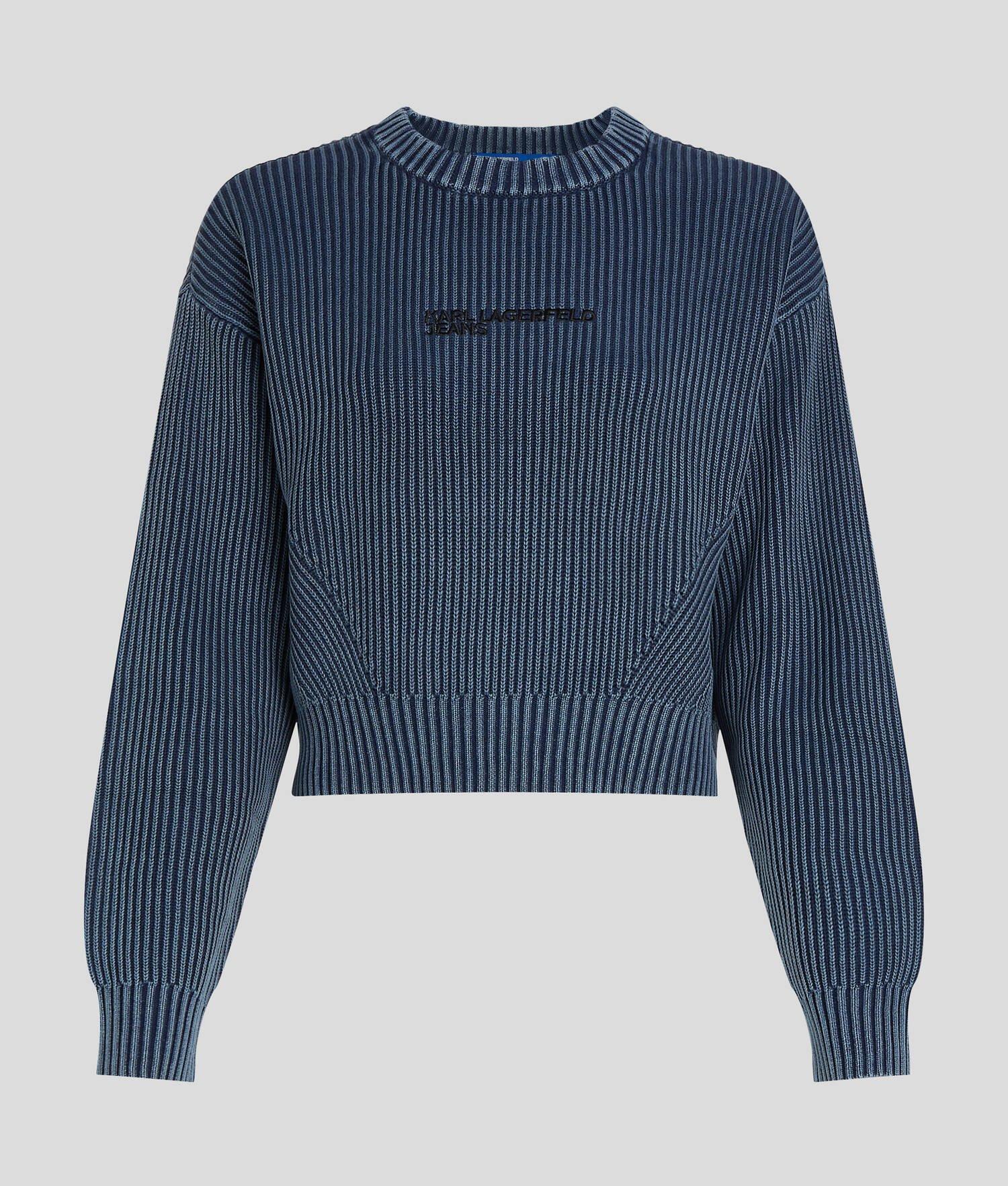 KLJ ACID-WASH SWEATER Product Image