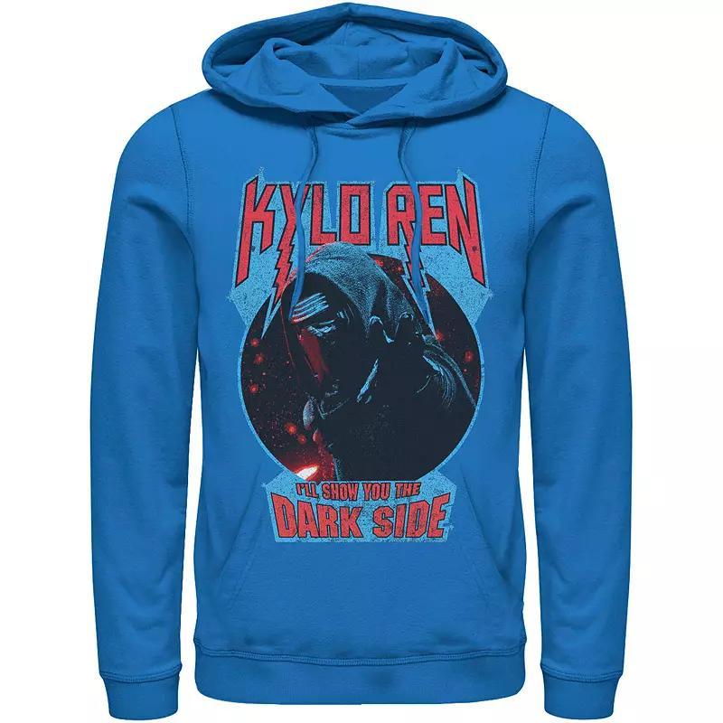 Mens Star Wars Kylo Ren Show You The Dark Side Metal Text Hoodie Product Image