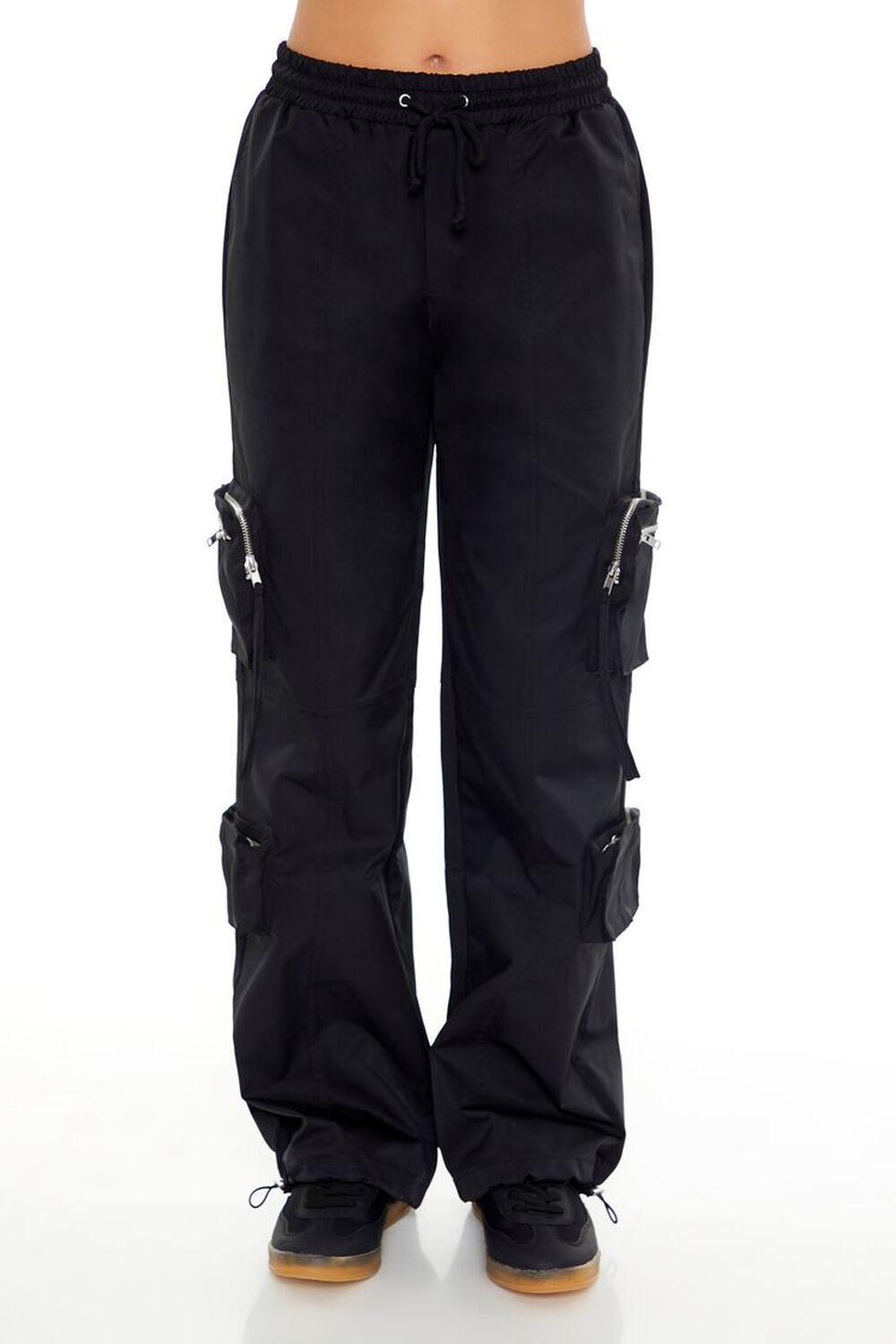 3D Pocket Cargo Joggers | Forever 21 Product Image