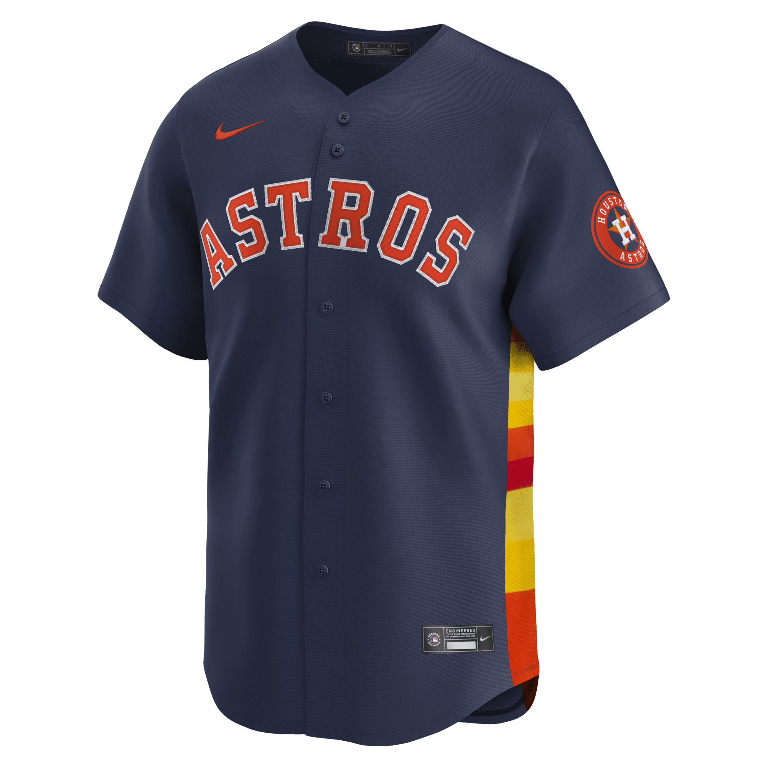 Yordan lvarez Houston Astros Nike Mens Dri-FIT ADV MLB Limited Jersey Product Image