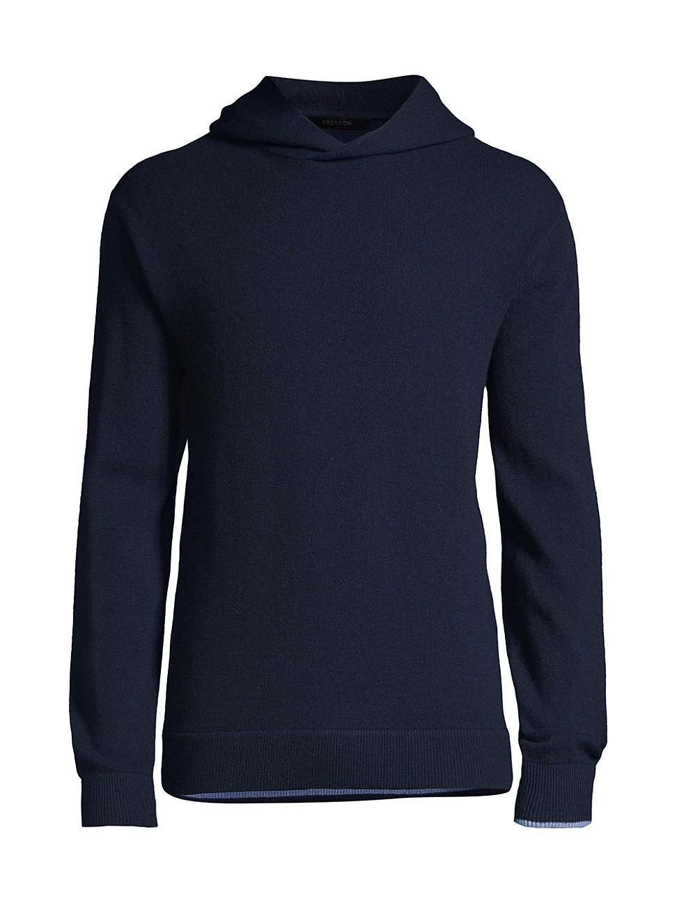 Mens Koko Wool & Cashmere Hoodie Product Image