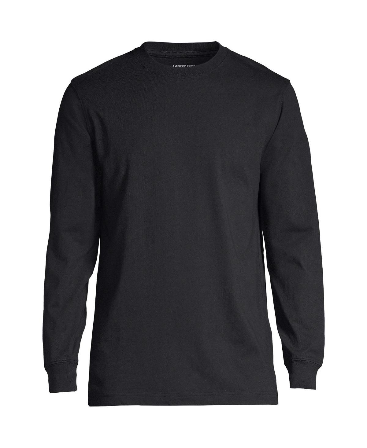 Mens Lands End Super-T Long Sleeve T-Shirt Product Image