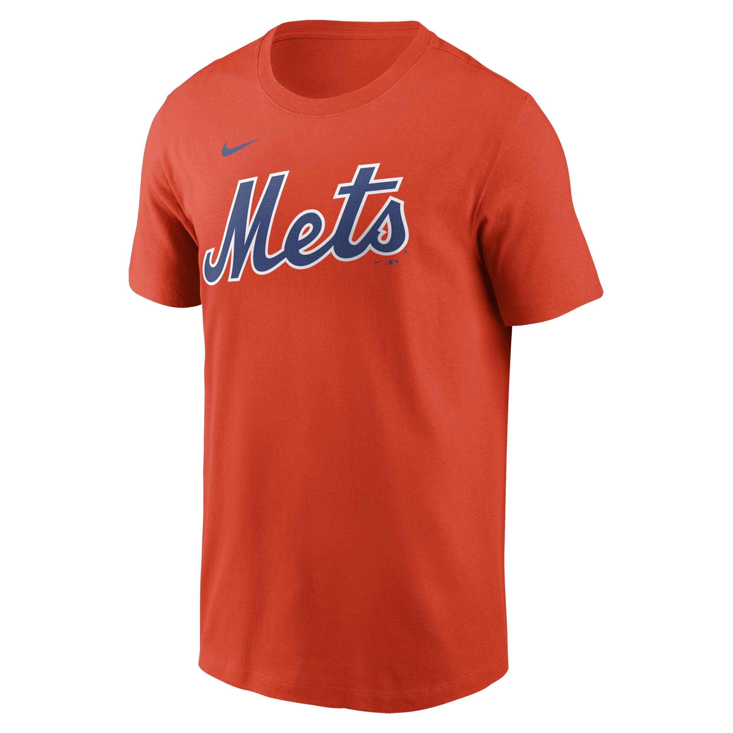 Francisco Lindor New York Mets Fuse Nike Men's MLB T-Shirt Product Image