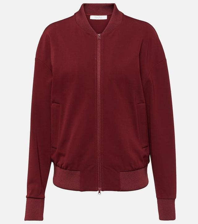 MAX MARA Leisure Bomberjacke Wainer In Red Product Image