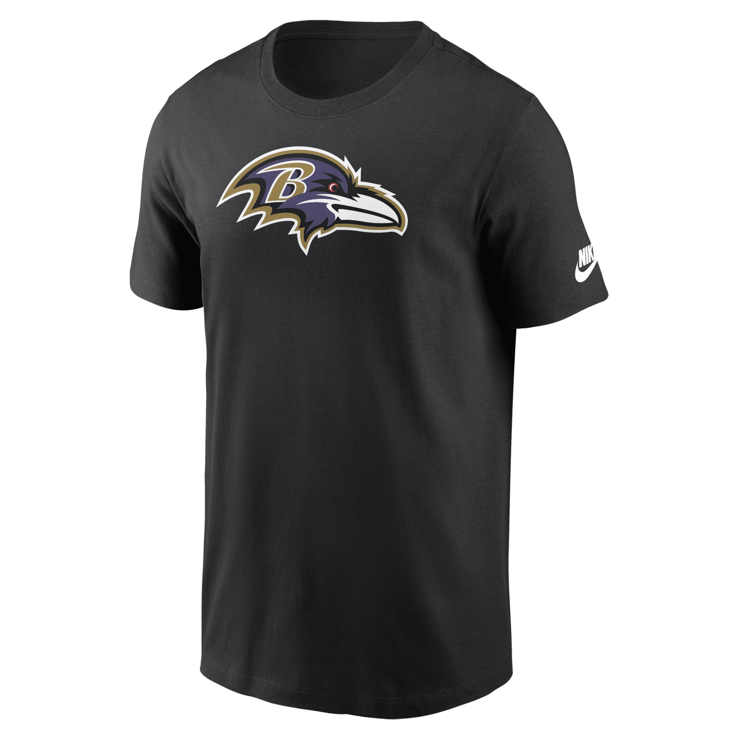 Baltimore Ravens Rewind Logo Essential Nike Men's NFL T-Shirt Product Image