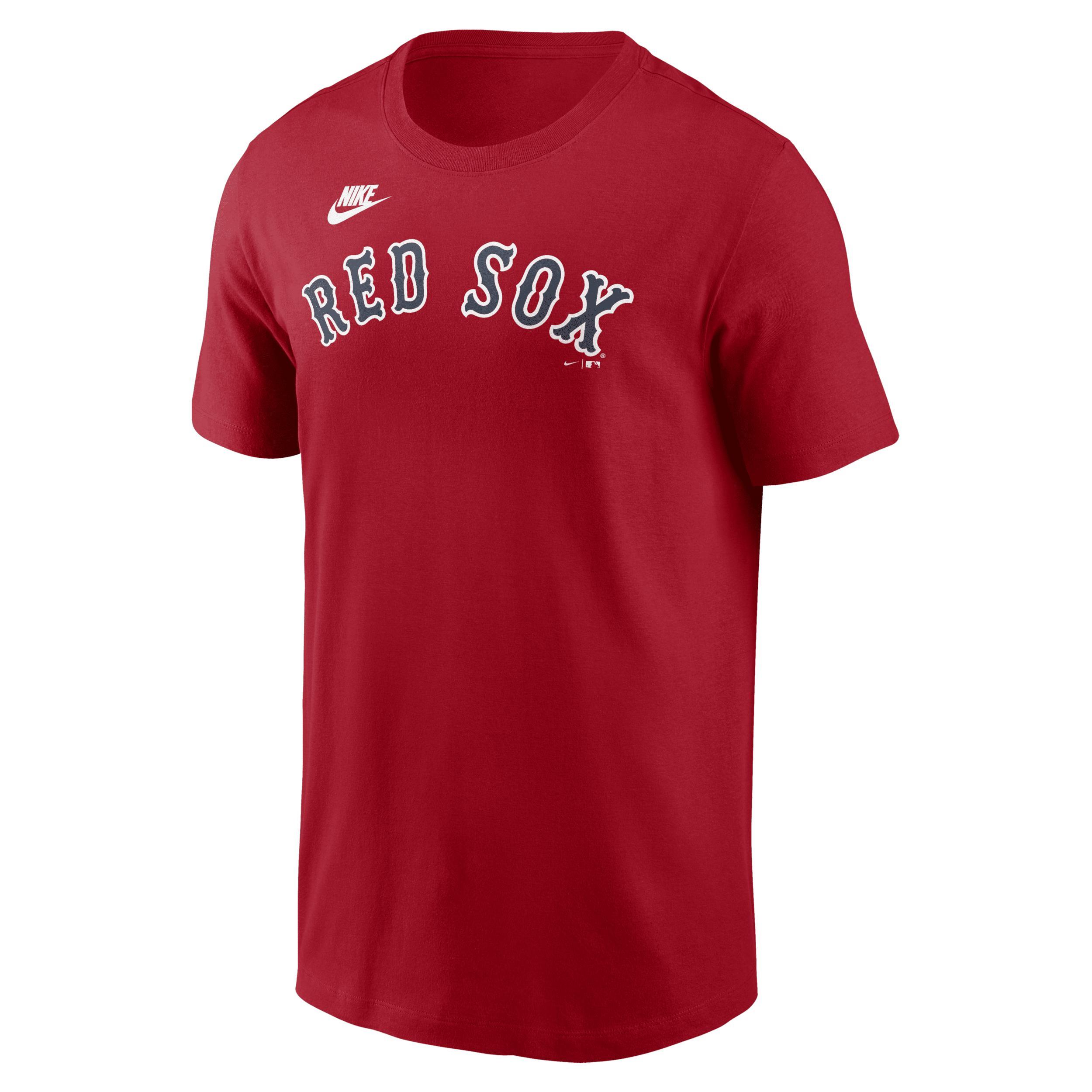 Mens Nike Boston Sox Cooperstown Wordmark T-Shirt Product Image