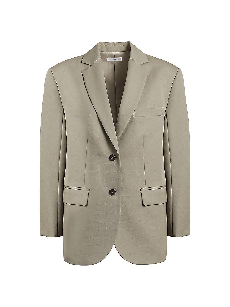 Womens Quinn Wool Blazer Product Image